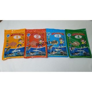 [5 gói] Mồi câu Đức Sơn số 1-2-3-4
