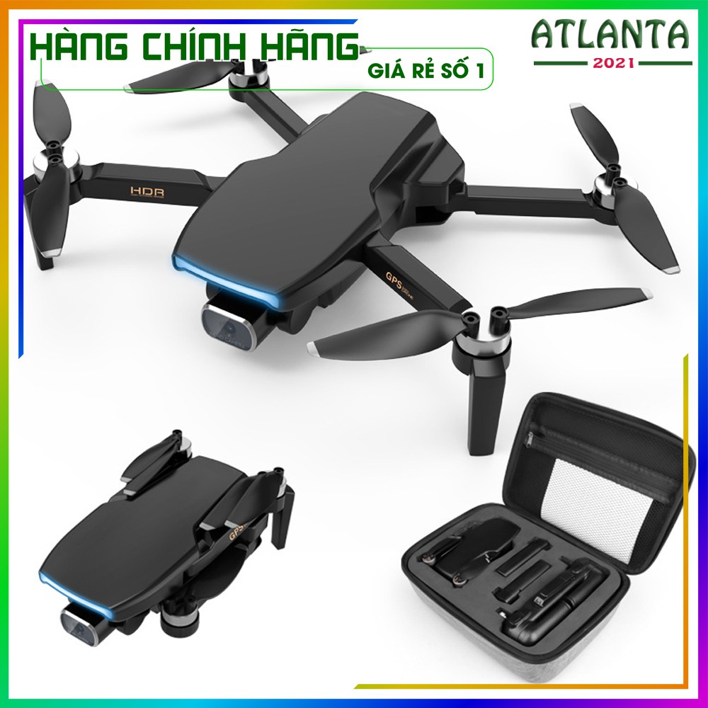 [CHÍNH HÃNG] Flycam,Flycam 4k drone ZLRC SG108 5G WIFI FPV GPS Dual Camera 4K UHD - Cảm Biến Bụng….. Atlanta2021