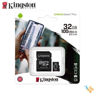 Thẻ Nhớ microSD Kingston 128GB 64Gb 32GB Canvas Select Plus Android A1 Read 100MB/s SDCS2 – Bảo Hành Chính Hãng 5 Năm