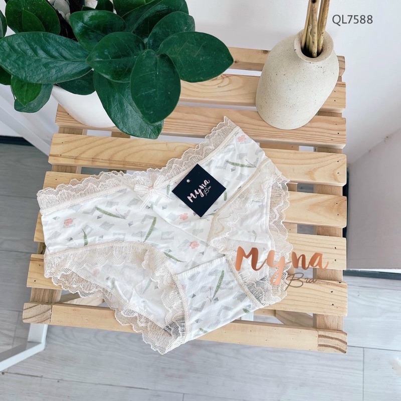 Quần lót lá cọ vải cotton 100% siêu mềm siêu mát(lẻ 1c)