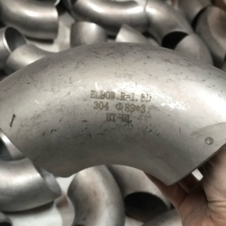 Cút hàn inox dn 80(f90) inox 304