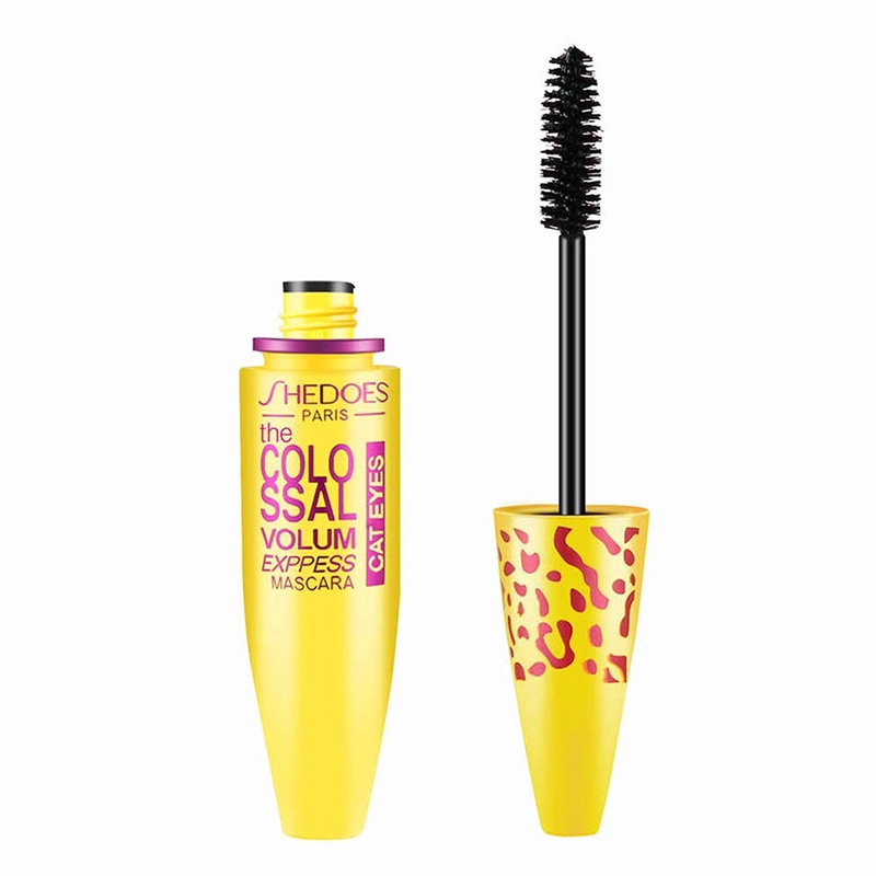 Mascara trang điểm mi mắt chuyên nghiệp màu đen tự nhiên nhanh khô chống nước