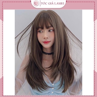 Tóc giả nữ nguyên đầu❤️FREESHIP❤️Tóc cả đầu cao cấp layer ms6284