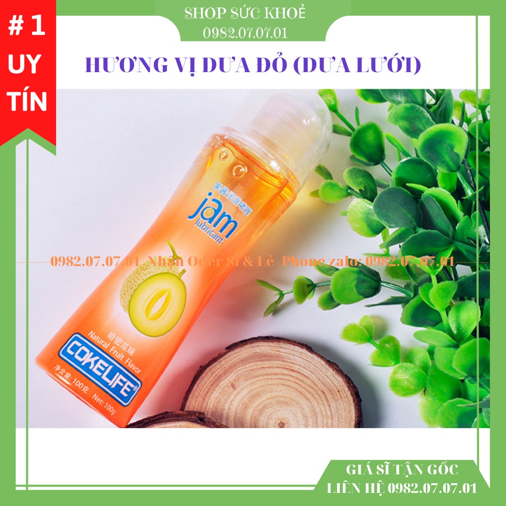 Gel Bôi Trơn Quan Hệ Miệng (Oral sex) Cokelife 100 ml Hương Trái Cây Thơm Miệng Mượt Mà, Dùng Được Cho Cô Bé, Sỉ LH!