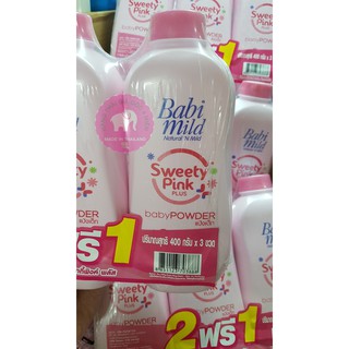 Set phấn babi mild 380gr