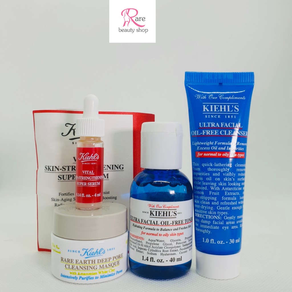 (Duty free) Set Kiehl's mini size duty (số 23)