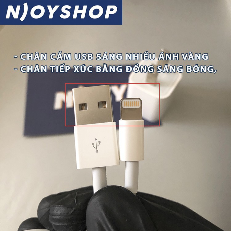 DÂY SẠC IPHONE CHÍNH HÃNG BẢO HÀNH 12 THÁNG 1 ĐỔI 1 DÀI 1M CỔNG LIGHTNING