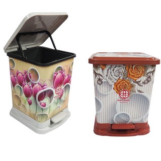 Thùng rác bật vuông 2758 Việt Nhật