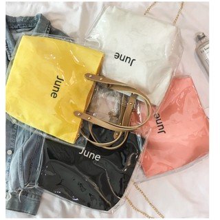 [FREESHIP] Túi Tote Trong Suốt June VG121