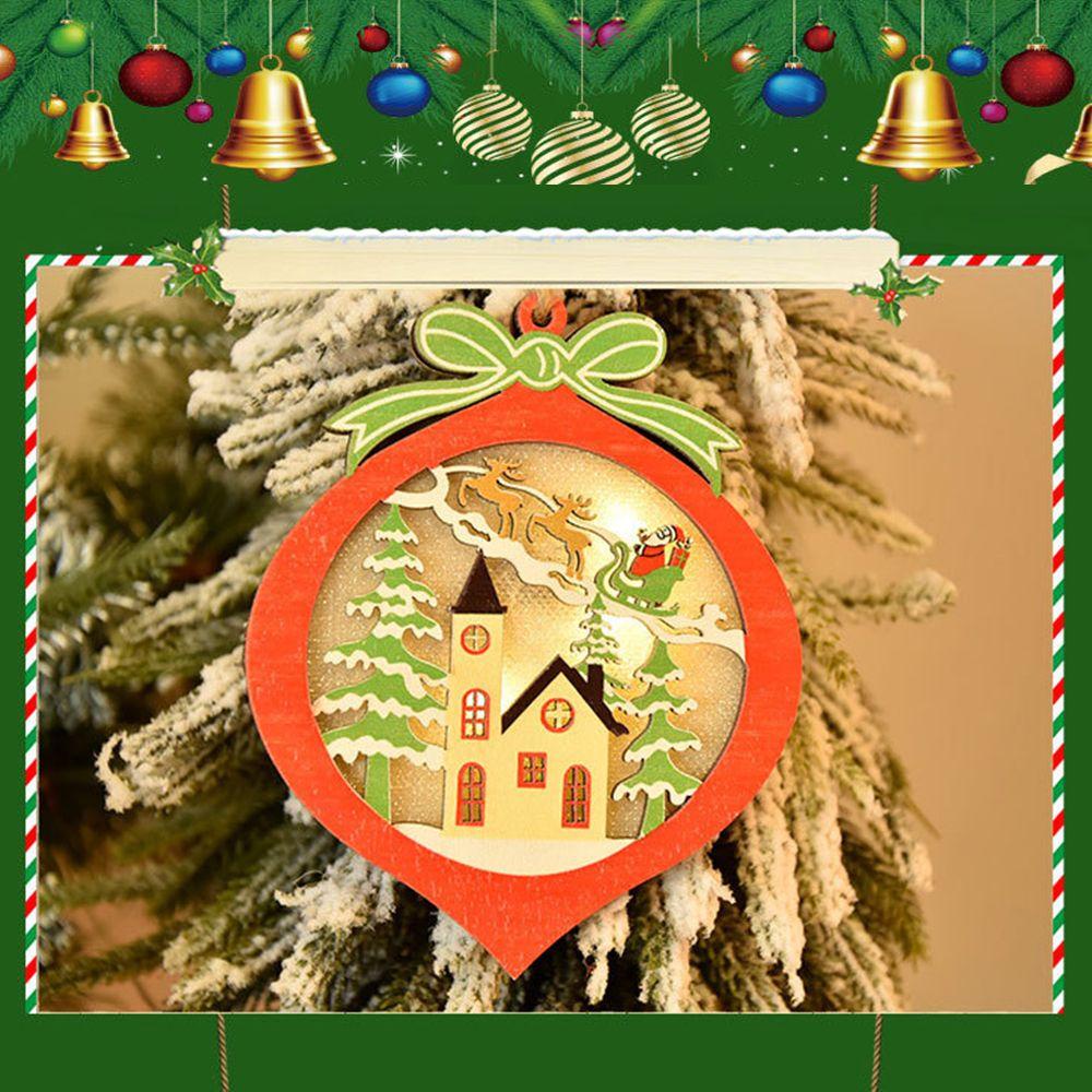 CONOPERY Cây Thông Giáng Sinh Năm Mới Có Đèn Led Độc Đáo Trang Trí Nhà Cửa