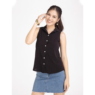 Áo sơ mi nữ chấm bi H:CONNECT 3026812080101