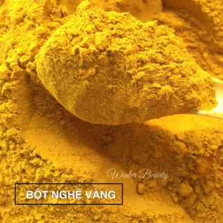 BỘT NGHỆ VÀNG TRỒNG VƯỜN-100% Nguyên Chất - Winter Beauty homemade