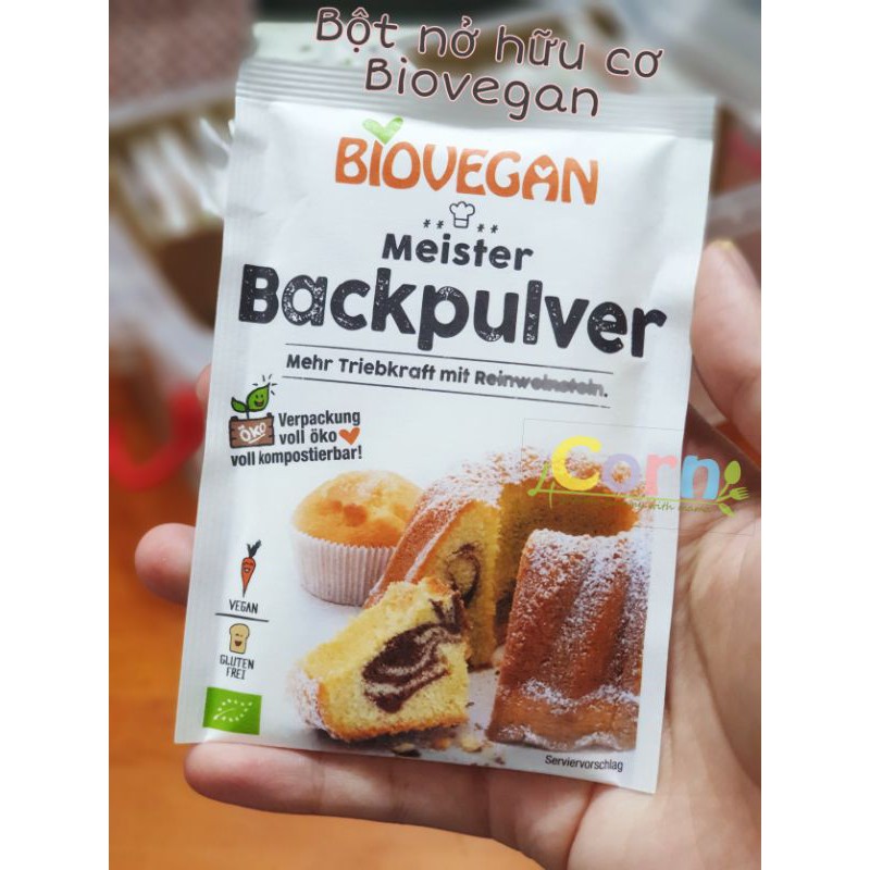 Bột Nở - Men Nở Hữu Cơ Biovegan