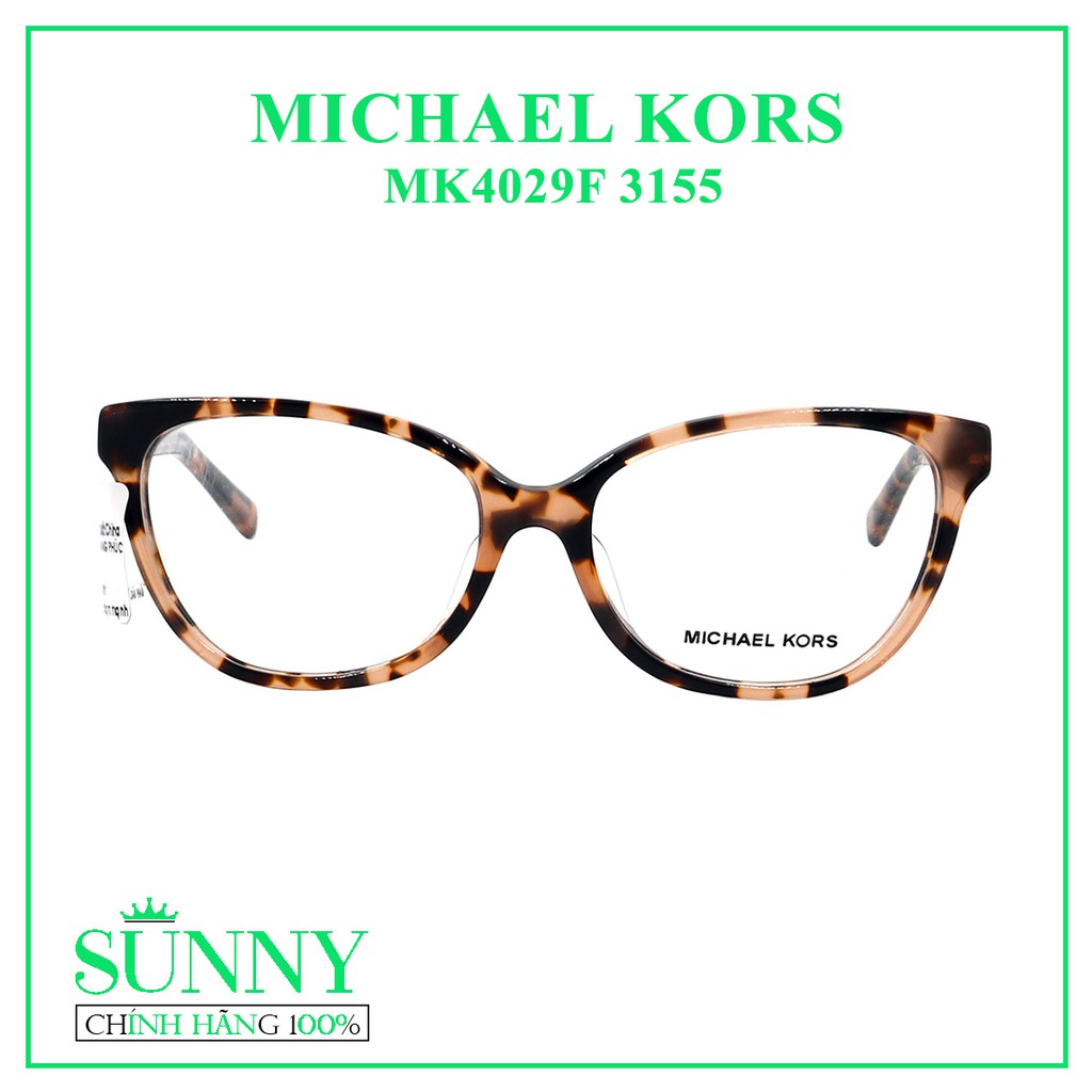 Gọng kính thời trang Michael Kors MK4029F 3155 chính hãng, thiết kế dễ đeo bảo vệ mắt