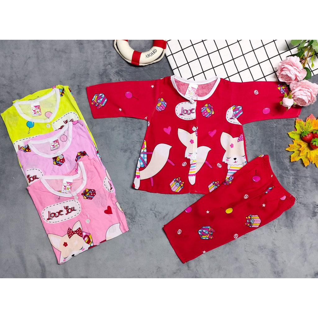 Combo 3 bộ tole tay dài bé trai và bé gái