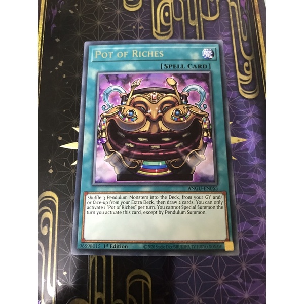 Thẻ bài Yugioh Pot of Riches