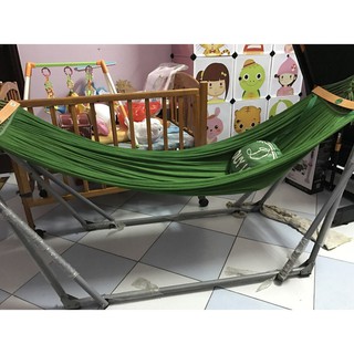 [Trợ giá] Võng Xếp Duy Lợi Cỡ Lớn Tặng Kèm Lưới Võng & Gối