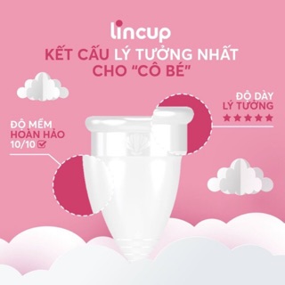 Cốc nguyệt san Lincup (tăng 1 lincare aqua gel)