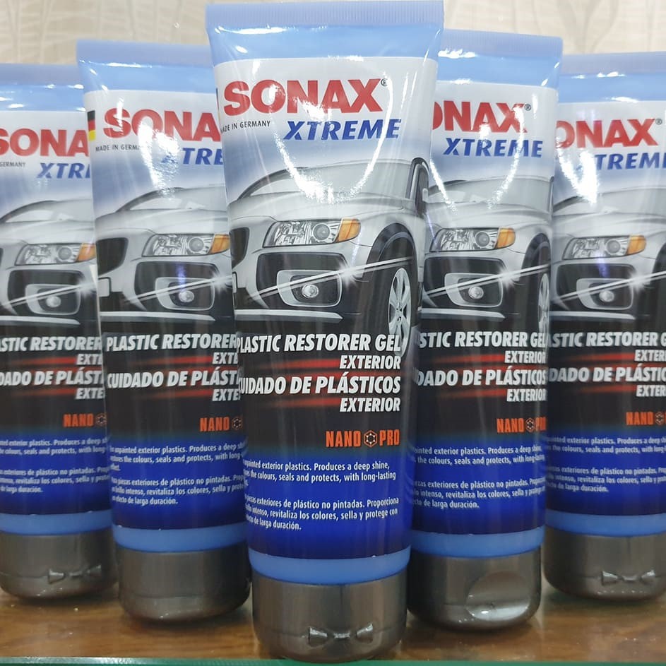 Gel Nano Bảo Dưỡng Và Phục Hồi Nhựa Sonax Xtreme Plastic Restorer Gel 250ml