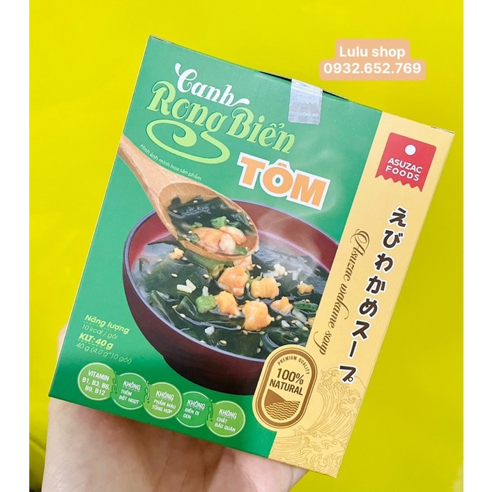 CANH RONG BIỂN TÔM ASUZAC