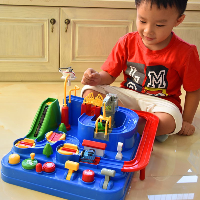 Đồ Chơi Ô Tô Đường Đua Phiêu Lưu Cho bé, Đồ chơi trí tuệ STEM / STEAM sáng tạo Trẻ Em