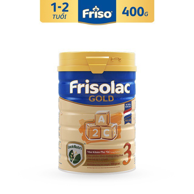 Sữa bột FRISOLAC GOLD 3 400G