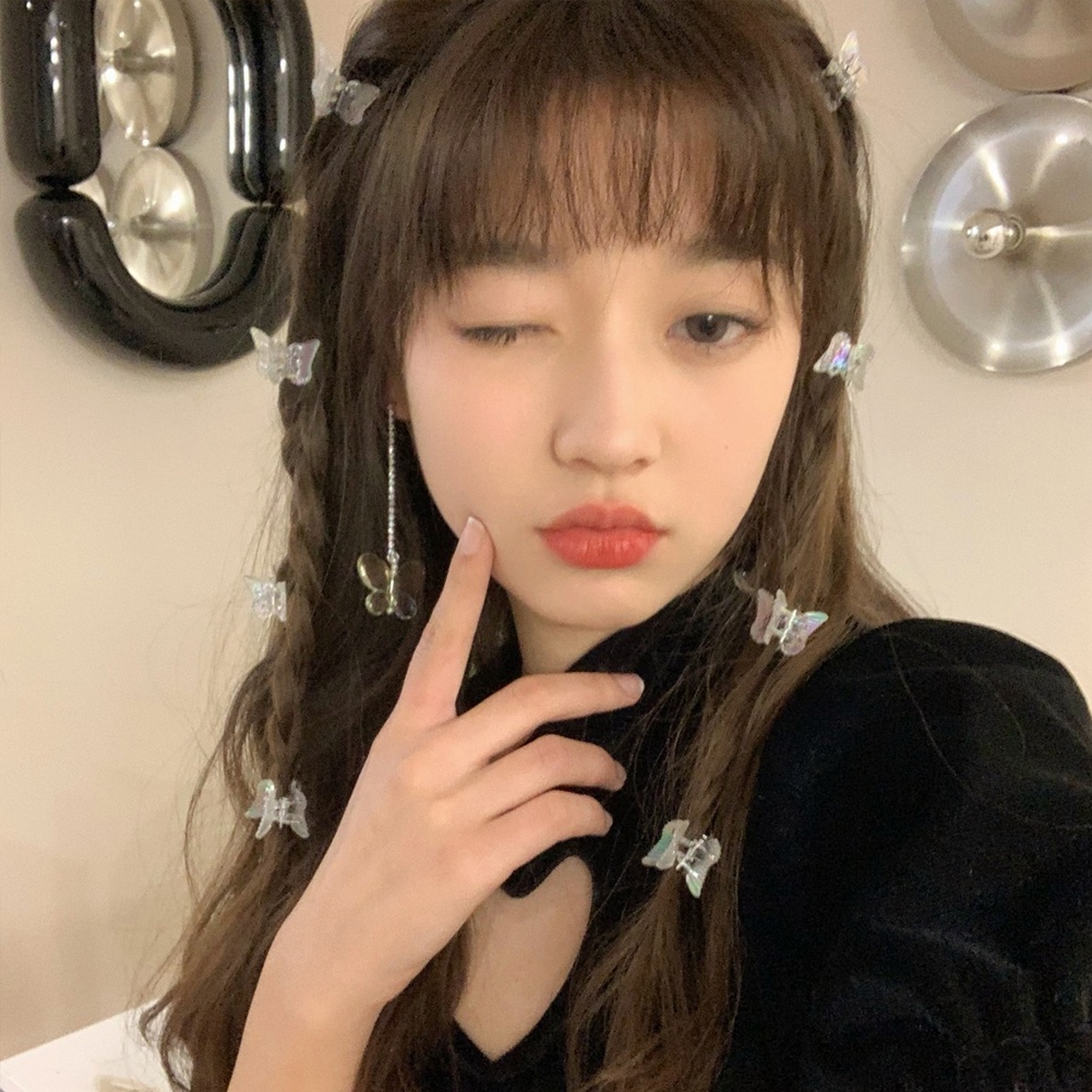 Kẹp Tóc Càng Cua Trong Suốt Nhiều Màu Sắc Cho Nữ