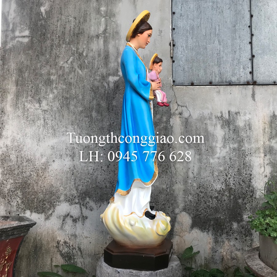Tượng Đức Mẹ La Vang Việt Nam 120cm