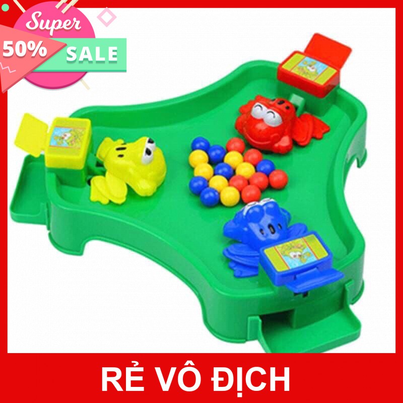 [Hot]-BỘ ĐỒ CHƠI ẾCH TRANH ĂN