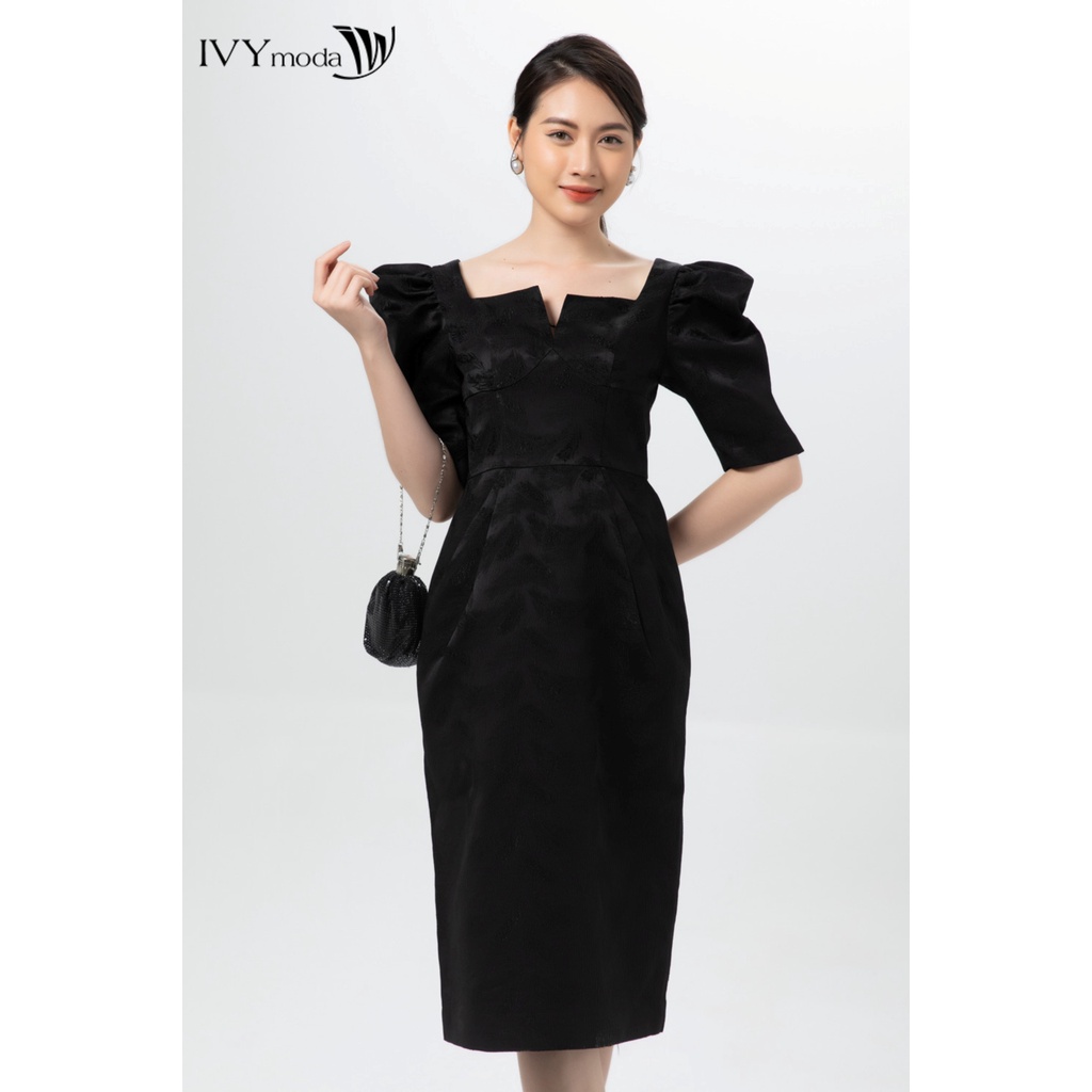 Đầm tay phồng Tapta IVY moda MS 48M7181