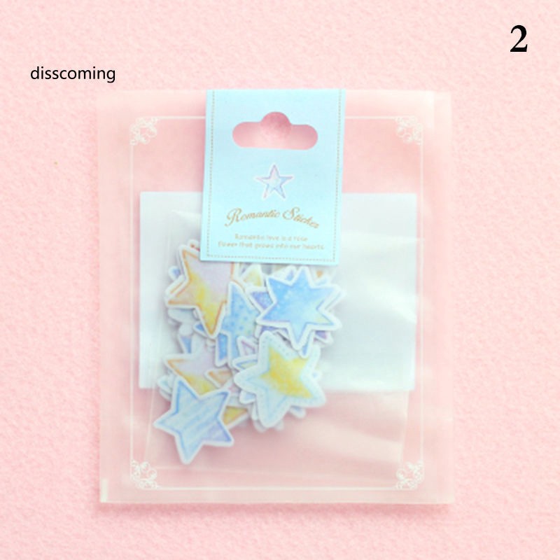 Set 70 nhãn dán trang trí album/sổ lưu niệm dễ thương