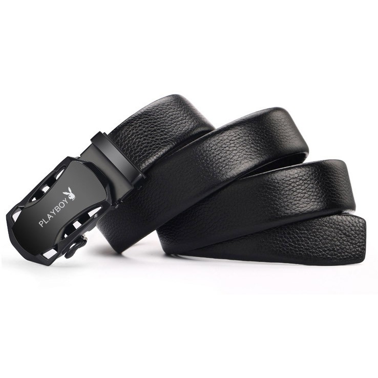 Thắt lưng/ dây nịt nam khóa tự động có hộp đựng + túi tặng kèm