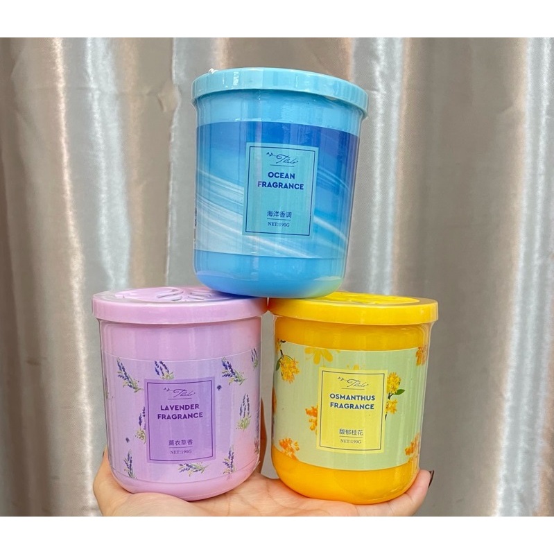 Sáp Thơm Để Phòng Tiện Dụng, Khửi Mùi Kháng Khuẩn Nhiều Mùi Hương Dịu Nhẹ, Thanh Mát Lavender, Mộc, Hoa Hồng, Oải Hươn