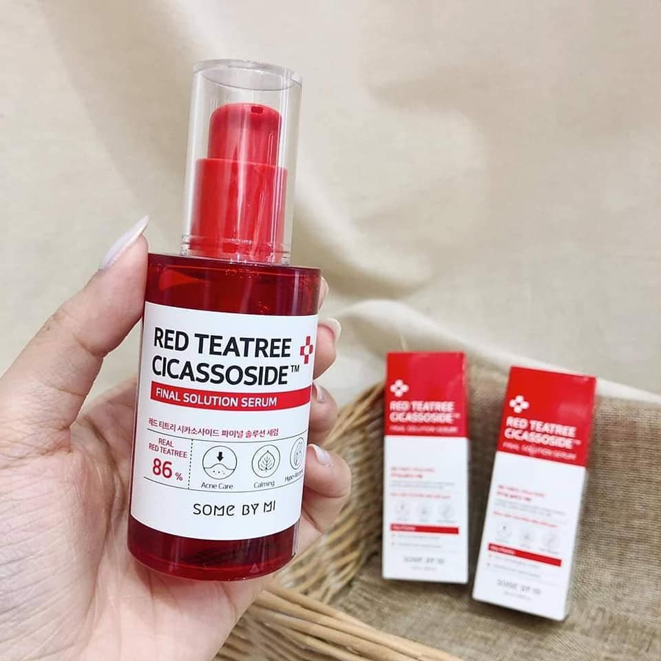 Tinh chất Tràm Trà Đỏ Some By Mi Red Tea Tree Cicassoside Derma Solution Serum 50ml ⁣
