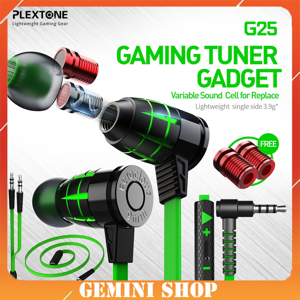 Tai nghe PLEXTONE G25 Gaming chuyên Game âm thanh cực chất âm bass khoẻ GEMINI SHOP