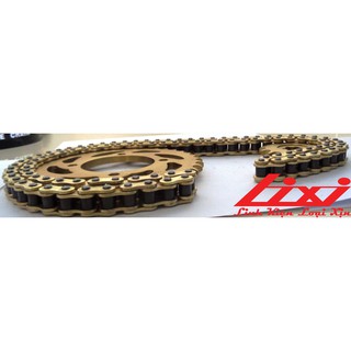 Bộ nhông sên dĩa xe WINNER 428H-15T-44T-130L đúc xi vàng Lixi