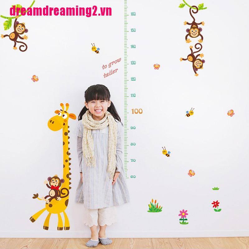 Miếng Dán Tường Đo Chiều Cao 2 Thước Đo Chiều Cao Cho Bé