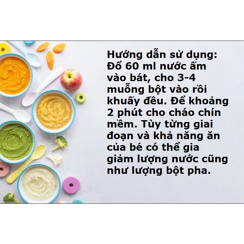 Bột ( Cháo) ăn dặm Cháo Kem Yến Mạch HEINZ 240g (Date: 21/11/2023)