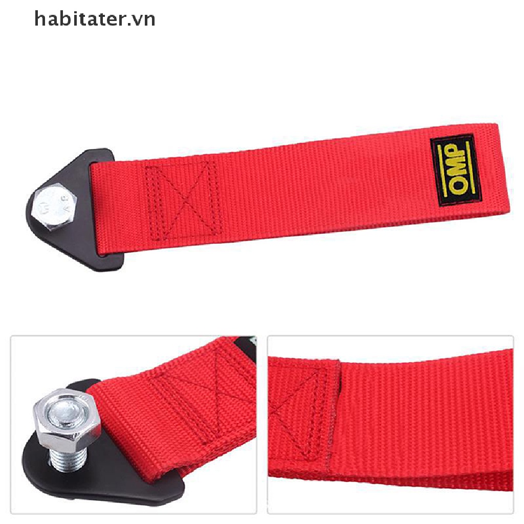 Dây Kéo Xe Hơi Chịu Tải Nặng Màu Đỏ Tiện Dụng