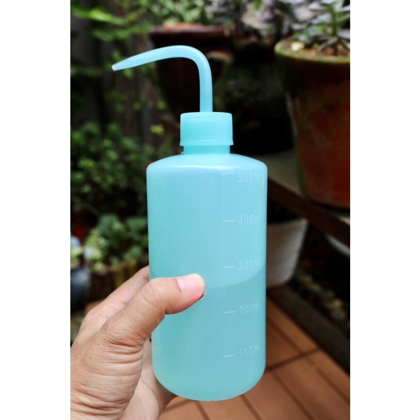 Bình vòi cong 250ml/500ml tưới sen đá xương rồng, cây để bàn văn phòng, bình châm dầu nhớt xe