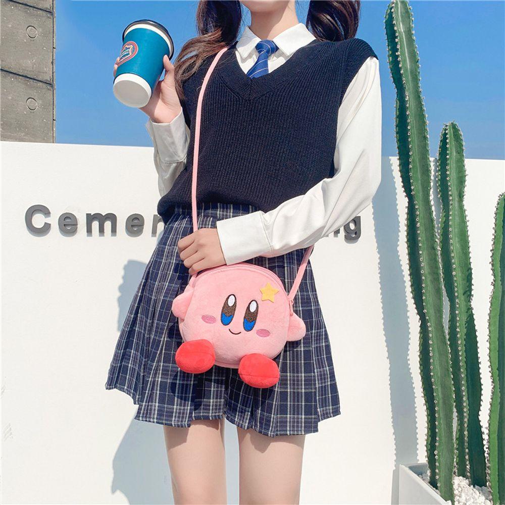 Túi Đựng Mỹ Phẩm Hình Ngôi Sao Kirby Kirby Dễ Thương Xinh Xắn