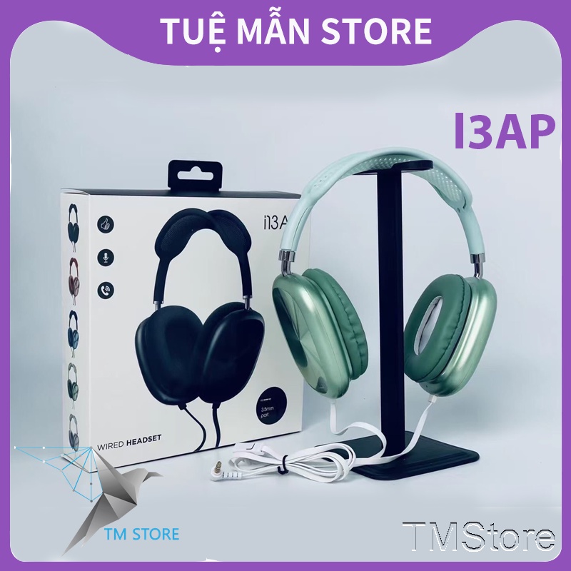 Tai Nghe Chụp Tai Có Dây L13ap Tm Shop Âm Thanh Sống Động, Bass Khỏe, Chính Hãng Giá Dẻ Dành Cho Laptop, Máy Bàn