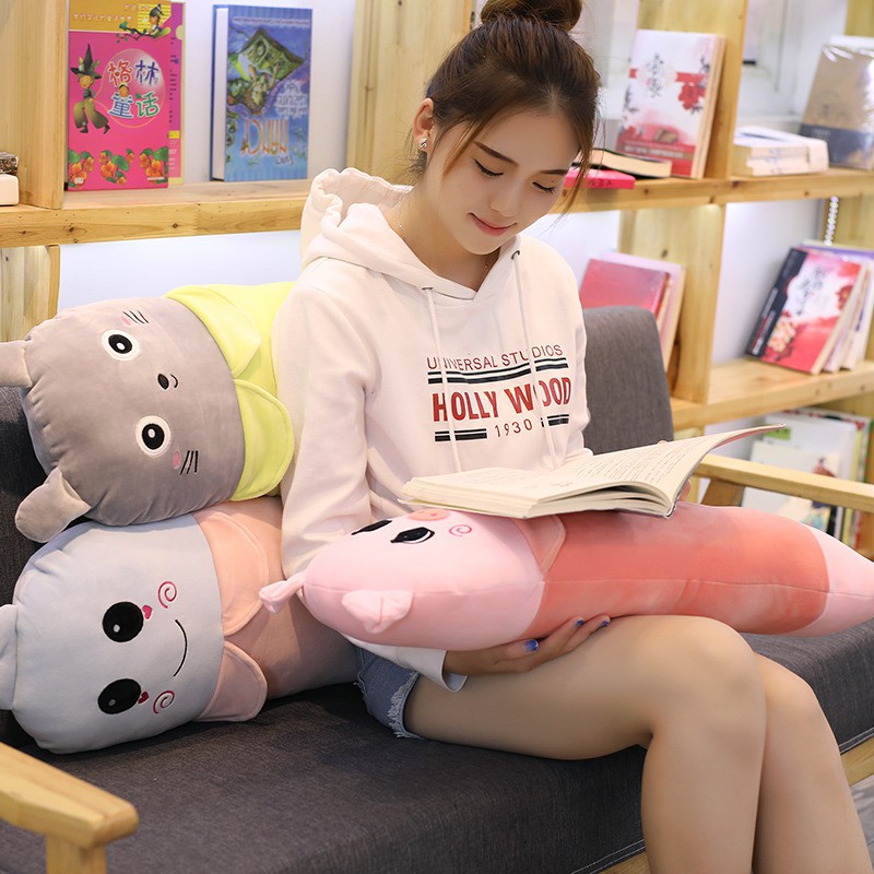 Mềm Gối Ôm Nhồi Bông Hình Totoro Đáng Yêu