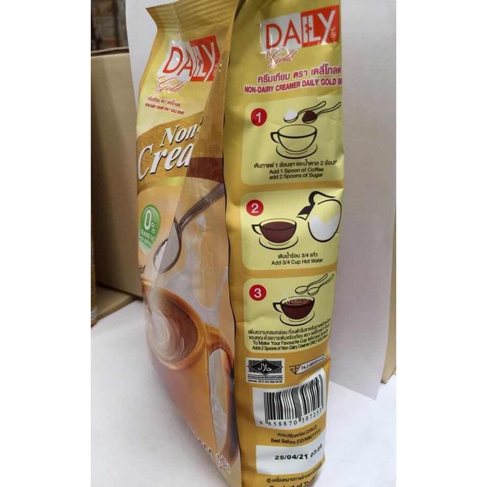 Bột kem béo pha trà sữa Gold Daily nhập khẩu Thái Lan 1kg | BigBuy360 - bigbuy360.vn