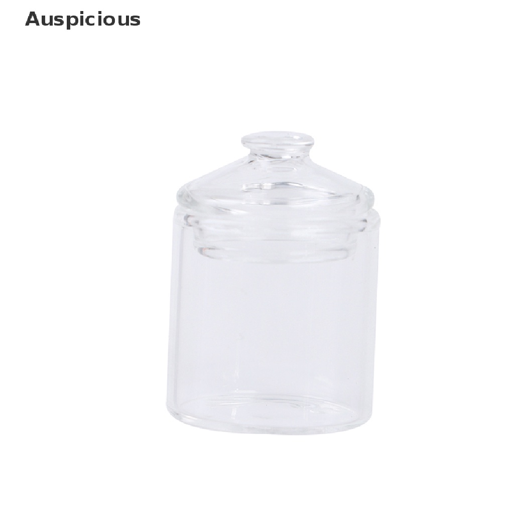 Lọ thủy tinh mini đựng kẹo thiết kế đơn giản dùng trang trí nhà búp bê