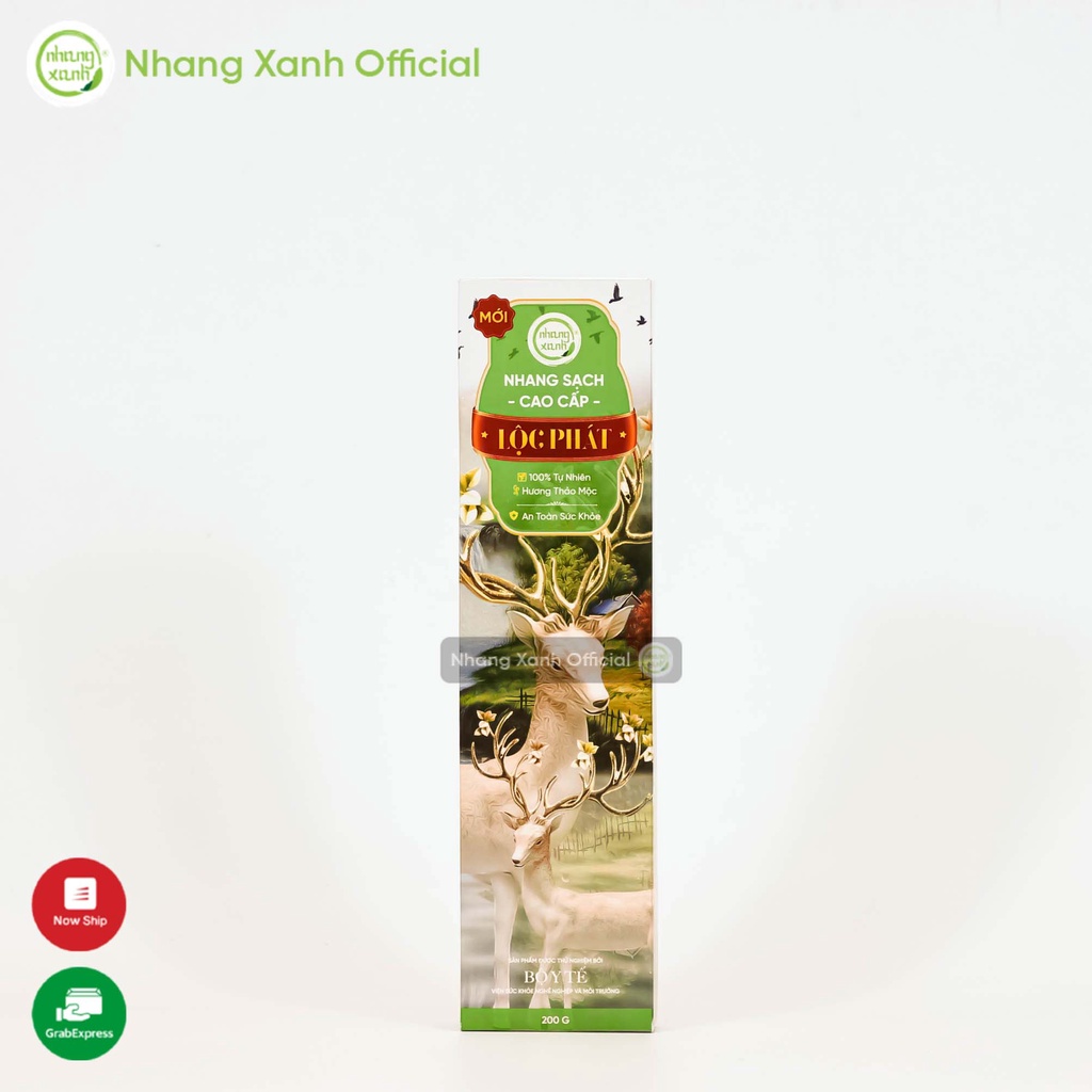 Nhang Xanh Thảo Mộc Lộc Phát Hộp 200g - 🌳🌳 Hương thơm dịu nhẹ, tự nhiên 🌿🌱