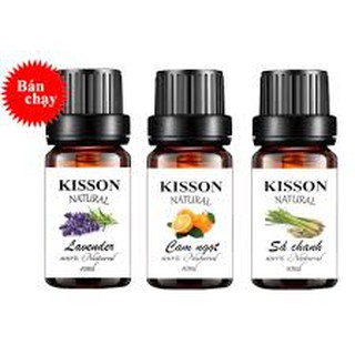 Combo 2 chai tinh dầu nguyên chất 10ml, Lavender, hoa nhài