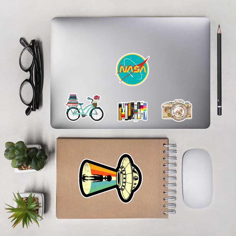 [Xưởng Sản Xuất ] Sticker Vintage Cổ Điển | Sticker Dán Mũ Bảo Hiểm Chống Nước