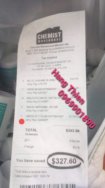 (Đủ bill) Viên uống đẹp da, móng, tóc Swisse Hair Skin Nails | BigBuy360 - bigbuy360.vn