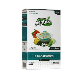 Cháo Ăn Dặm Nguyên Hạt Mabu 900g Cho Trẻ 6 Tháng Tuổi